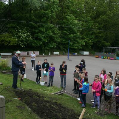 Mayor of Chorley visit and Big Dig